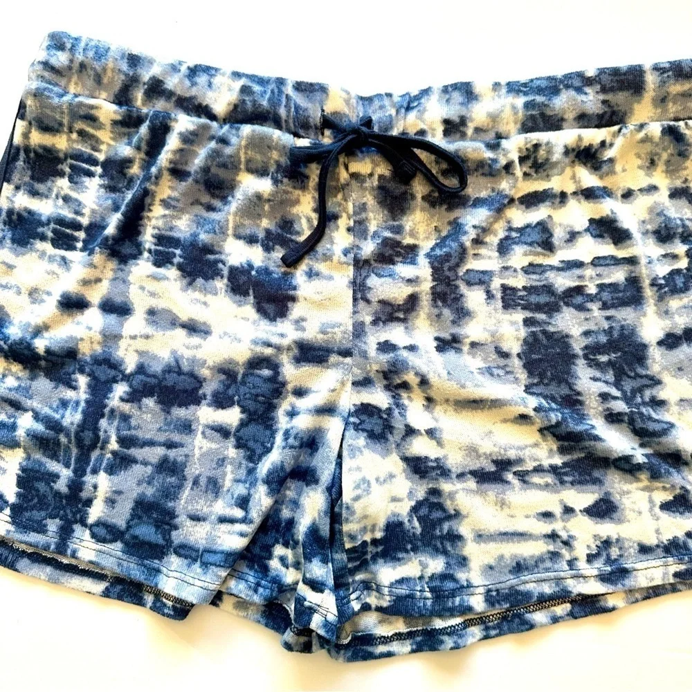 Lucky Brand Tie Dyed Pajama Bottom Shorts Size Large